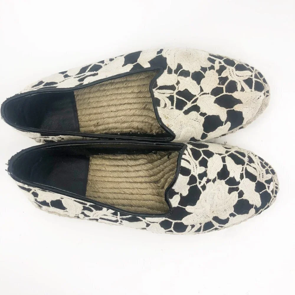 ✅ Cole Haan Palermo Lace Espadrille‎ Loafer, 5.5